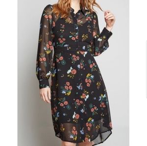 Wizard of Oz Dress Sheer Size Small EUC